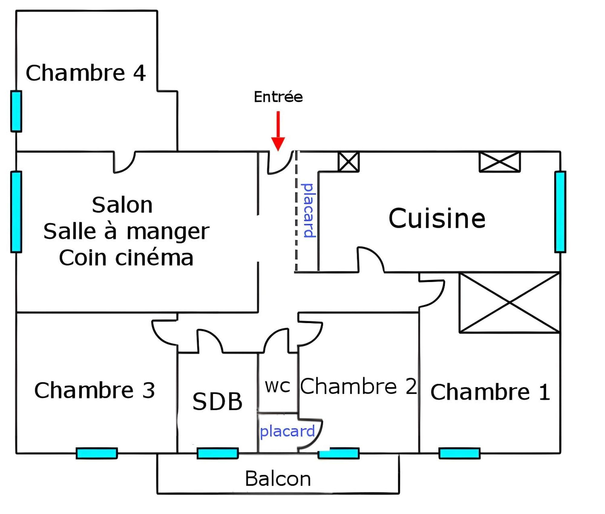 Chambre En Colocation Fille, Proche Mer, Climatisation Toulon Extérieur photo